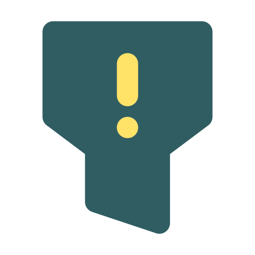 Warning Generic Flat icon