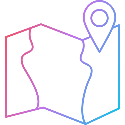 Map Generic Gradient icon