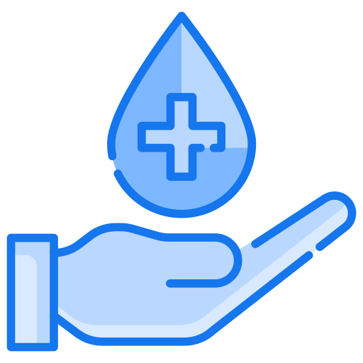 donatore di sangue Generic Blue icona