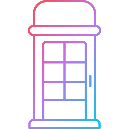 電話ボックス Generic Gradient icon