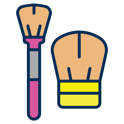Brush tool Generic Outline Color icon