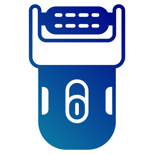 rasoio Generic Flat Gradient icona