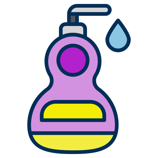 shampoo Generic Outline Color icon