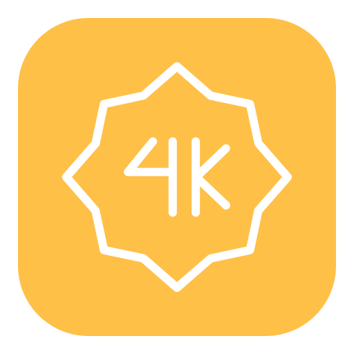4k Generic Flat icon
