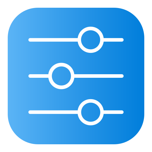 präferenz Generic Flat Gradient icon