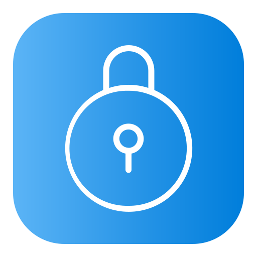 Padlock Generic Flat Gradient icon