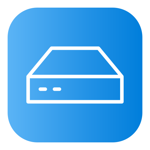 Storage Generic Flat Gradient icon