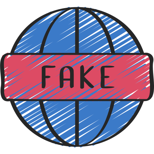 Fake news Juicy Fish Sketchy icon