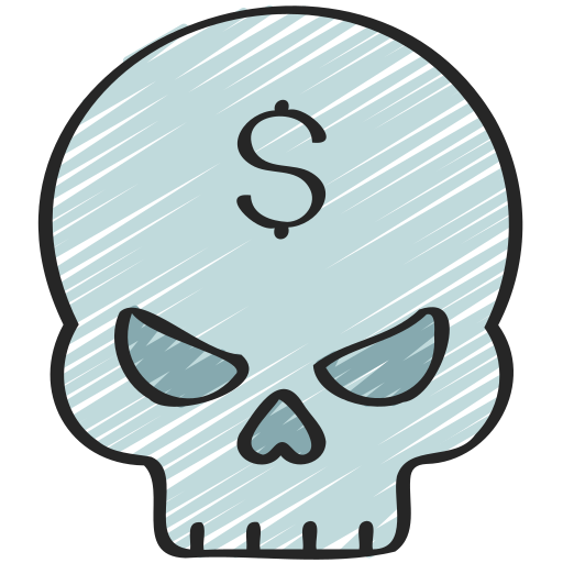 cráneo Juicy Fish Sketchy icono