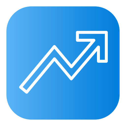 Trend Generic Flat Gradient icon