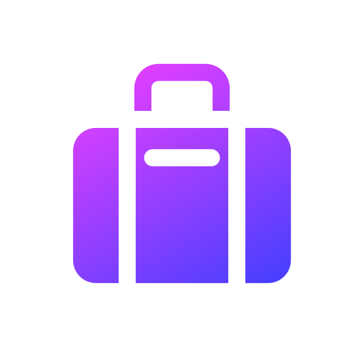 bagage Generic Flat Gradient icoon