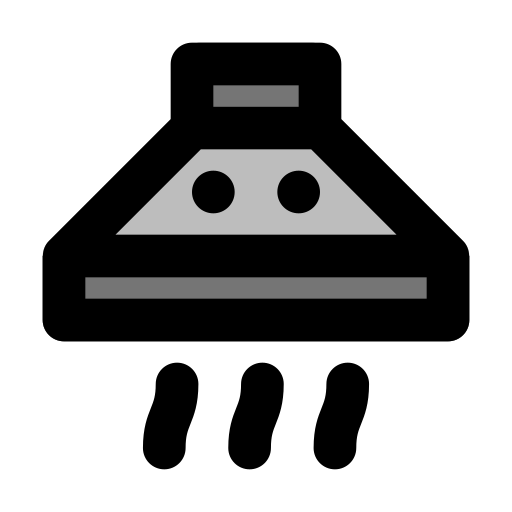 campana extractora Generic Outline Color icono