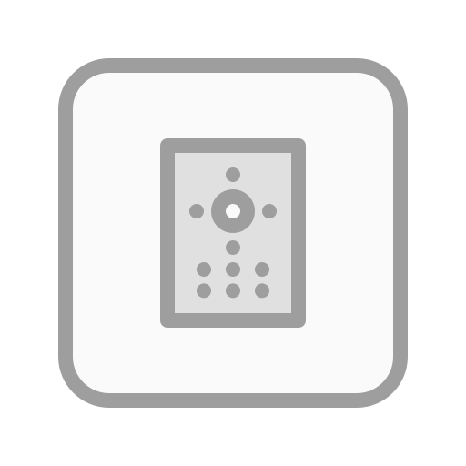 afstandsbediening Generic Grey icoon