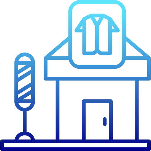 kledingwinkel Generic Gradient icoon