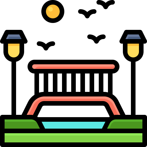 puente Generic Outline Color icono