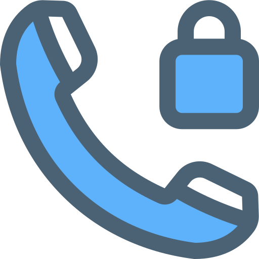 telefon sperren Generic Blue icon