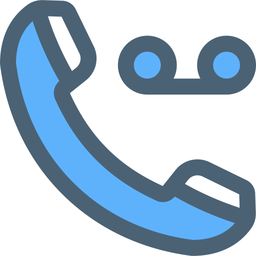 Phone call Generic Blue icon