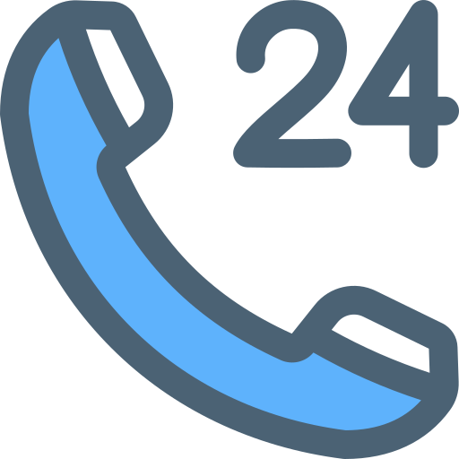 24 hours Generic Blue icon