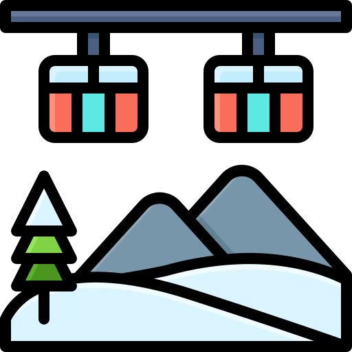 schnee Generic Outline Color icon