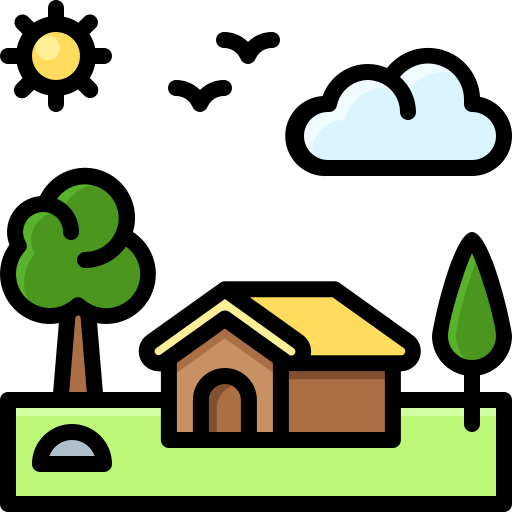 rural Generic Outline Color icono