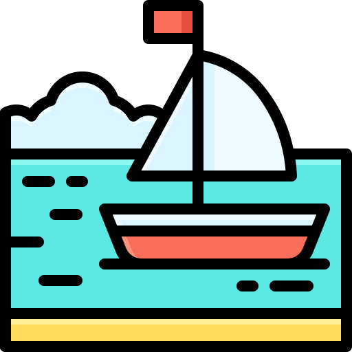 morze Generic Outline Color ikona