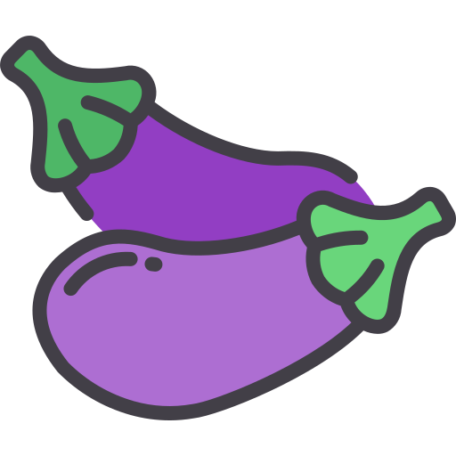 aubergine Generic Outline Color icon