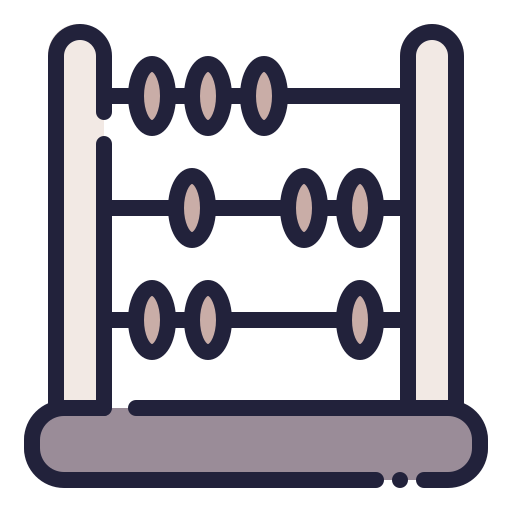 Abacus Generic Outline Color icon