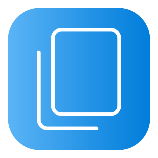 kopieren Generic Flat Gradient icon