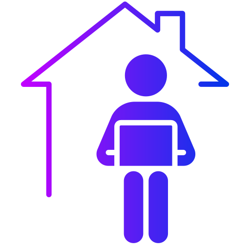 Work from home Generic Flat Gradient icon