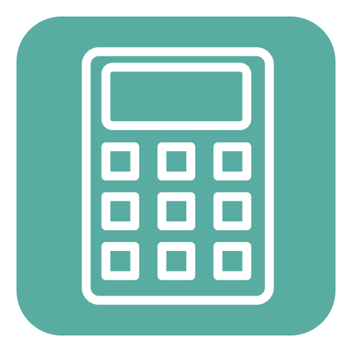kalkulator Generic Square ikona