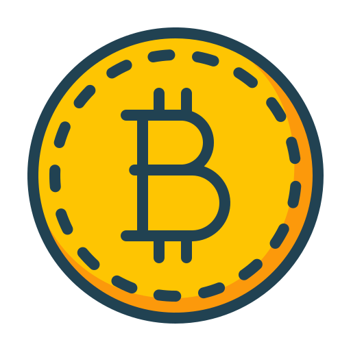 bitcoiny Generic Outline Color ikona