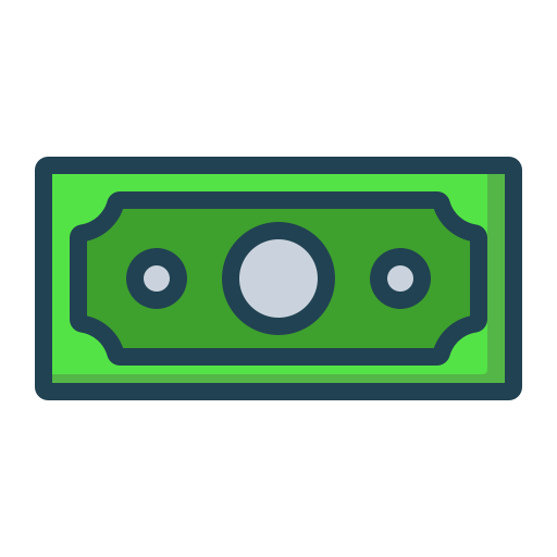 dollar-schein Generic Outline Color icon