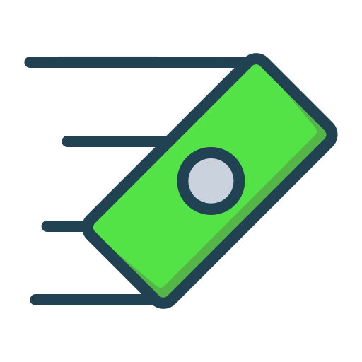 transfer pieniędzy Generic Outline Color ikona