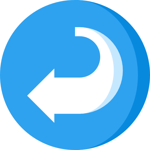 Back arrow Special Flat icon