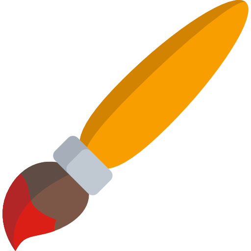 Paint brush Special Flat icon