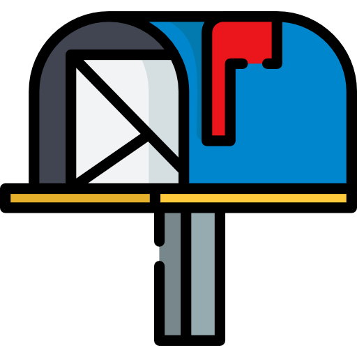 caixa de correio Special Lineal color Ícone