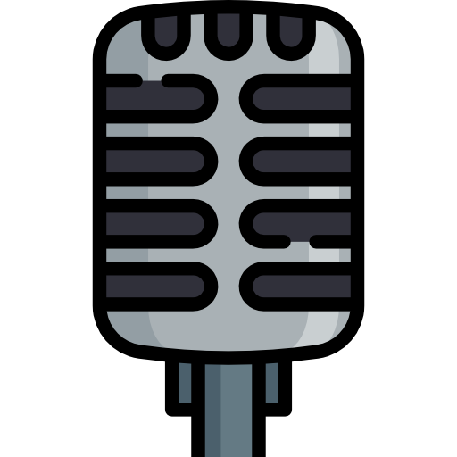 Microphone Special Lineal color icon