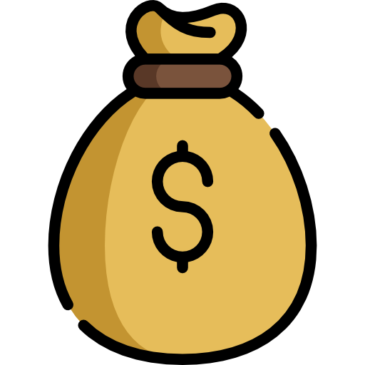 bolsa de dinero Special Lineal color icono