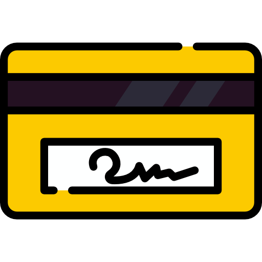 tarjeta de crédito Special Lineal color icono