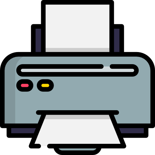 impresora Special Lineal color icono
