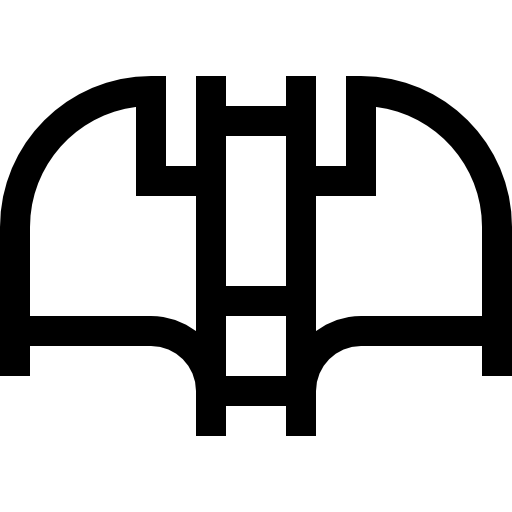 murciélago Basic Straight Lineal icono