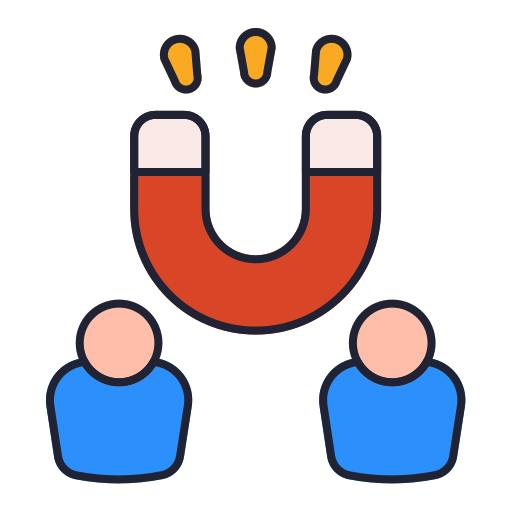 magnet Generic Outline Color icon