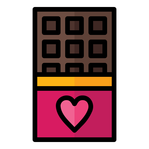 chocolat Generic Outline Color Icône