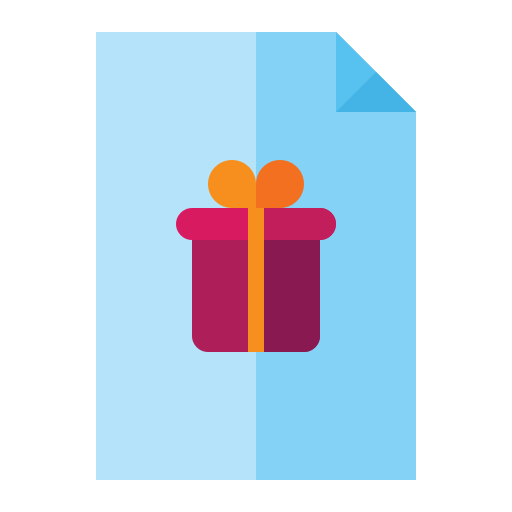 Gift list Generic Flat icon