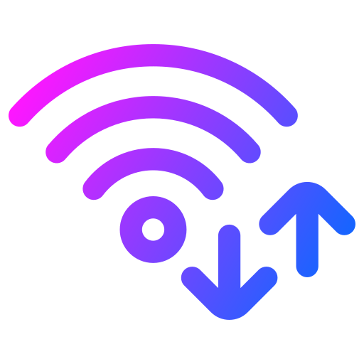 wifi verbinding Generic Gradient icoon