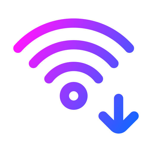 conexión a internet Generic Gradient icono