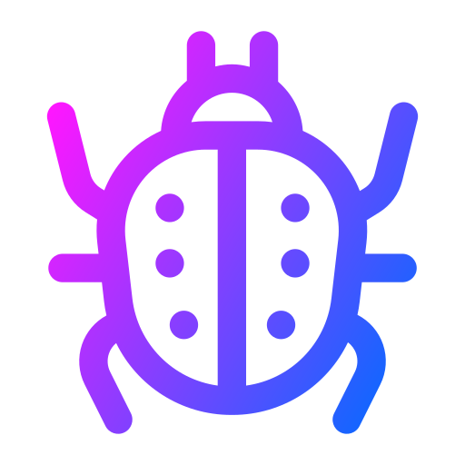 Bug Generic Gradient icon