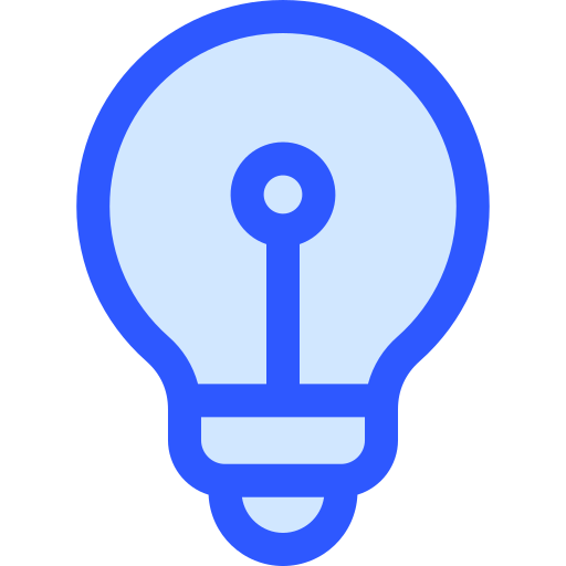 ampoule Generic Blue Icône