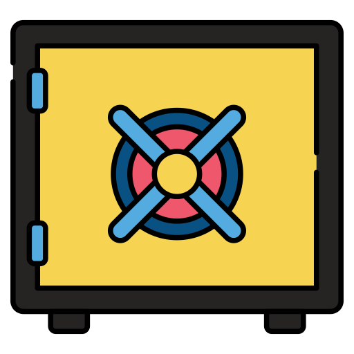 スマートロック Generic Outline Color icon