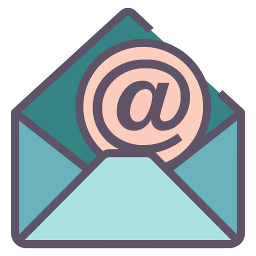 e-mail Generic Outline Color ikona